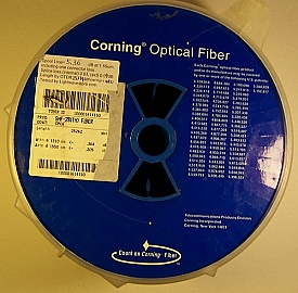 25.26m SMF-28 bare fiber spool, with two FC/APC connectors.