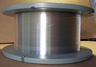 3.6km to 26km Lucent/AT&T standard SM bare fiber spool. Low attenuation.