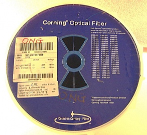 35.76km SMF-28 bare fiber spool, with 2 SC/PC connectors