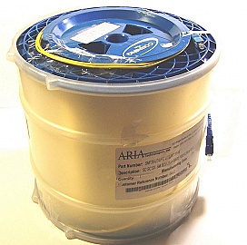 35.191km SMF-28 bare fiber spool, with 2 SC/PC connectors