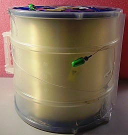 34.7km SMF-28 bare fiber spool, with 2 FC/APC connectors