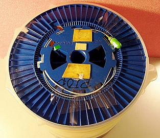 34.7km SMF-28 bare fiber spool, with 2 FC/APC connectors