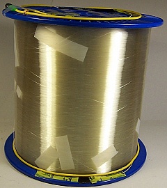 39.458km SMF-28 bare fiber spool, with two FC/APC connectors.