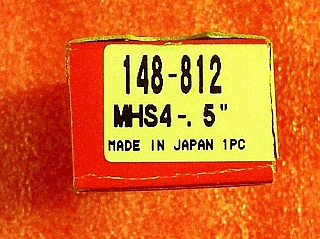 Mitutoyo Micrometer-Head, model:148-812, P/N: MHS4-.5"