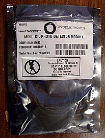 6-PIN MINI-DIL PHOTO-DETECTOR with MMF FC/PC connector. Lucent module number: YE01P2