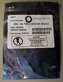 6-PIN MINI-DIL PHOTO-DETECTOR without fiber. Lucent module number: S80CU4