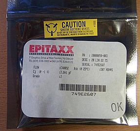 2mm-active-area InGaAs detector for high power up to >20dBm.  For 1.3um and 1.55um near IR.  EPITAXX model : ETX 20 LIN 22 T5. Without test data