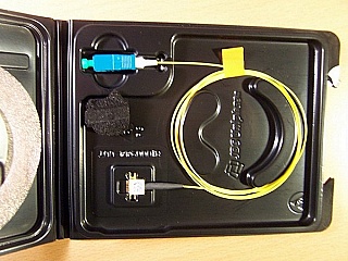 10Gb JDS PIN-TIA high gain SFF receiver, with SC/UPC connector.  JDS model: ERM 568 JMX MICRO SC/UPC