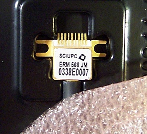 10Gb JDS PIN-TIA high gain SFF receiver, with SC/UPC connector.  JDS model: ERM 568 JMX MICRO SC/UPC