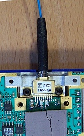 10 - 10.7 Gb PIN-Preamp receiver, with LC/PC fiber connector.  Fujitsu model: FRM5J142GW