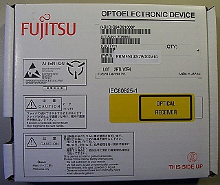 10Gb APD/Preamp receiver,  Model: FRM5N142GW202A01 or FRM5N142GW202A03