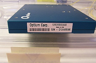 10.7Gb APD/Preamp receiver module.  Optium model:12RCRBXXMAS,. Including Fujitsu APD/Preamp receiver device FRM5N142GW