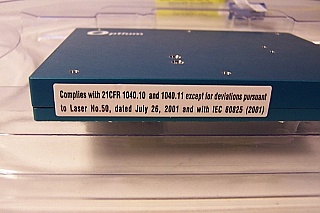 10.7Gb APD/Preamp receiver module.  Optium model:12RCRBXXMAS,. Including Fujitsu APD/Preamp receiver device FRM5N142GW