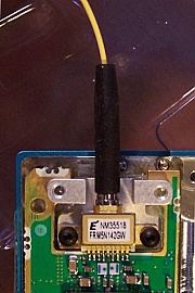 10.7Gb APD/Preamp receiver module.  Optium model:12RCRBXXMAS,. Including Fujitsu APD/Preamp receiver device FRM5N142GW