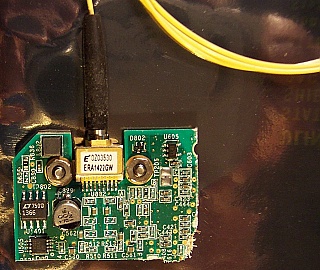 10Gb APD/Preamp receiver, without fiber connector.  Eudyna model:  ERA1422GW
