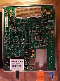 10Gb APD/Preamp receiver, Epitaxx model: ERM578 CCD SC/SPC. With SC/SPC fiber connector. Sell 'As Is', no Warranty.