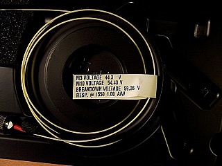 Min order qty =4.  2.5Gb APD receiver,  with FC/PC connector.  Bookham model: ATA2400-40C34