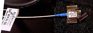 2.5Gb APD receiver,  with LC/PC fiber connector. Bookham model: AT3GC-C57.   'Sell As Is'. You can try and return, but two-way shipping fee is not refundable.