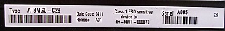 2.5Gb APD receiver,  with LC/PC fiber connector. Bookham model: AT3GC-C57.   'Sell As Is'. You can try and return, but two-way shipping fee is not refundable.
