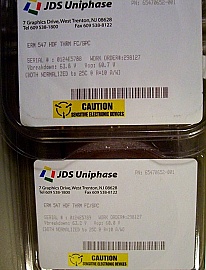 2.5Gb JDS APD receiver, with FC/SPC connector.  Model: ERM 547 HDF THRM FC/SPC