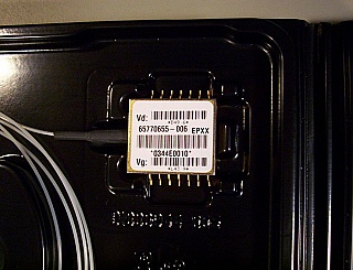 2.5Gb JDS high-gain APD receiver,  with LC/PC connector. Model: ERM 577 AMG FJ S SE LC