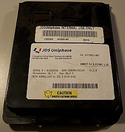 2.5Gb high-gain APD/Preamp receiver, JDS model: ERM577 FJ S FC/SPC 1.25. P/N:65770651-007. With FC/SPC fiber connector