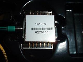 $25 each if buy 10pc. Min order qty=5.    2.5Gbps 1.3/1.55um Pin-Amp Receiver Module. Lucent P/N: 1319PC, with MU fiber connector.