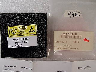 1.9GHz OC-48 reference receiver for OTDR. with FC/PC  fiber connector. With SMA RF connector. Picometrix model: TEK-24. Tektronix  model: 119-5714-00. 'Sell As Is, 'no return'