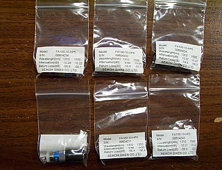 10dB Fiber adapter with fixed loss, FC/PC(UPC) - FC/PC(UPC), 1.3/1.55um, Seikoh P/N: FA100-10-HP5