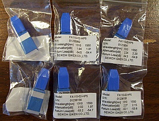 2dB Fiber adapter with fixed loss, SC/PC(UPC) - SC/PC(UPC), 1.3/1.55um, Seikoh P/N: FA110-02-HP5