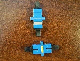 10dB Fiber adapter with fixed loss, SC - SC.w/ ceramic sleeve