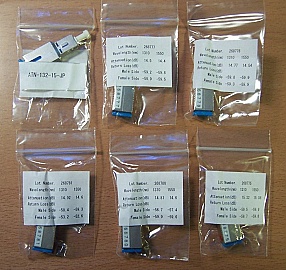 15dB Fiber adapter with fixed loss, premier grade, SC/PC(UPC) - SC/PC(UPC), 1.3/1.55um, Senko P/N: ATN-132-15-JP