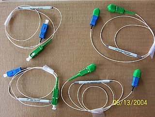 fiber jumper with fixed loss of 8dB, by IFT. SC/PC-SCAPC