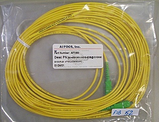 5 dB at 1310nm 10-meter SC/APC-SC/APC 3mm cable fiber jumper.