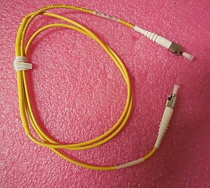 15 dB at 1550nm 1-meter ST-ST 3mm cable fiber jumper. FIS P/N: F1ATS15