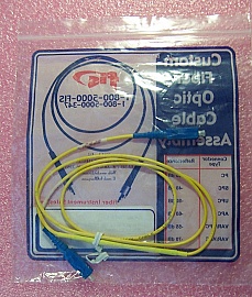 15 dB at 1550nm 1-meter SC/UPC-SC/UPC 3mm cable fiber jumper. FIS P/N: F1ATS15