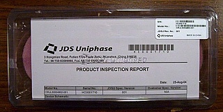 1569.1-1616.6nnm L-band 3-port circulator. JDS P/N:CIRJL30004802-001
