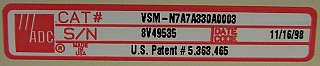 ADC 1x3 coupler, you need choose coupling ratios from 20% to 33% options. For both 1.3/1.55um, with SC/APC interfaces, ADC model: VSM-N7A7A3x0A0003