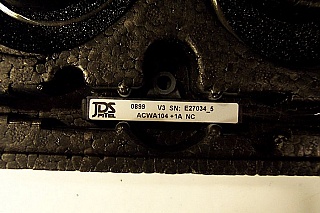 Broadband 1x4 splitter/coupler over 1260-1360nm and 1480-1580nm. Without fiber connectors. JDS model: ACWA104+1A NC