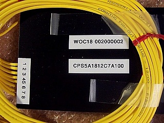 1x8 Optiwork splitter. Wide band over 1310+/-40nm. 12.5% splitting ratio on each port.  Optiwoks P/N: CPS5A1812C7A100.