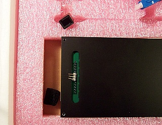 1x8 tree coupler over 1550nm. With MPX and SC/PC fiber connectors. With built-in power monitor. With 7 1x2 3dB couplers. JDS P/N: SWTC0AN7PL21Z