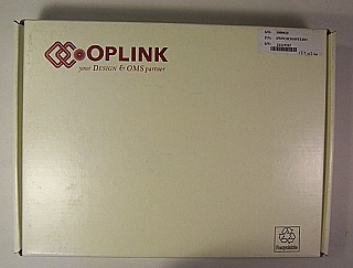 1x9 splitter over 1528-1564nm. One port is about 36%, test 8 ports are about 8% each. Oplink P/N: SWFC0C0109TLB01