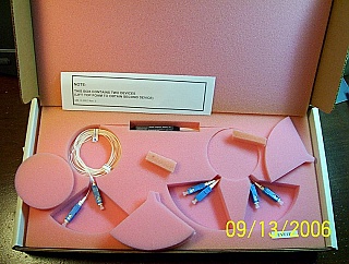 2x4 coupler for both 1310/1550nm with SC/UPC connectors