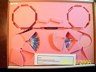 2x8 coupler for both 1310/1550nm with SC/UPC connectors