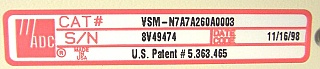 ADC 1x2 coupler, you need choose coupling ratio from 10% to 45% options. For both 1.3/1.55um, with SC/APC interfaces, ADC model: VSM-N7A7A2x0A0003