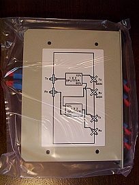 $31/$29 if buy 2pc or 4pc, 10%, ADC 2x4 tap coupler, 2 adapters at the back, for both 1.3/1.55um, SC/UPC adapters