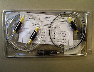 35%/65% 1x2 coupler for 1.3um, FC/PC connectors. AFOP P/N: 811-2135-1BP00