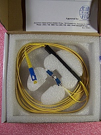$17 each if buy 80pc. 50%50% AFOP 1x2 3dB ruggedized coupler 1.3/1.55um. Premier grade. With 2 LC/PC connectors and 1 SC/PC connector. AFOP P/N: 812-3150-2EL01.