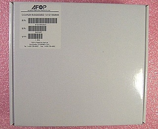 $17 each if buy 80pc. 50%50% AFOP 1x2 3dB ruggedized coupler 1.3/1.55um. Premier grade. With 2 LC/PC connectors and 1 SC/PC connector. AFOP P/N: 812-3150-2EL01.