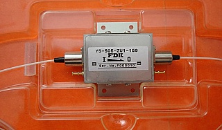 L-band attenuator,Fast-tuning, large range, FDK  P/N: YS-505-ZU1-159, around 1.58um